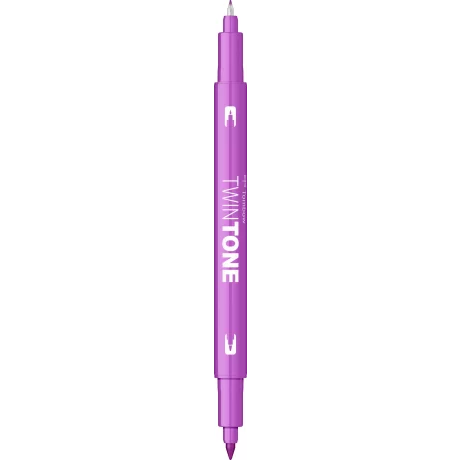 Marker 2 capete TwinTone, rasperry