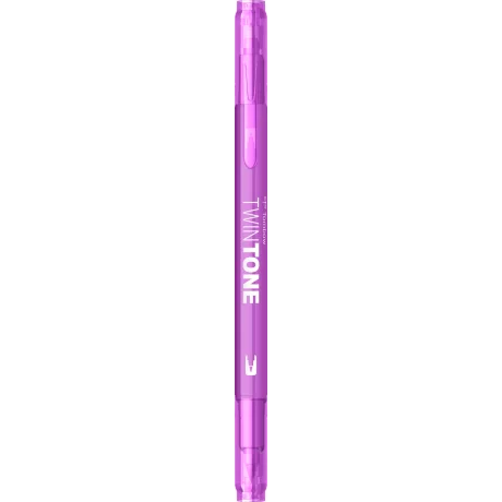 Marker 2 capete TwinTone, rasperry