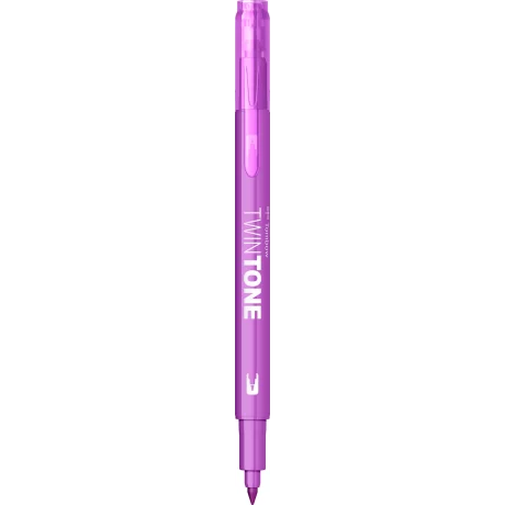 Marker 2 capete TwinTone, rasperry