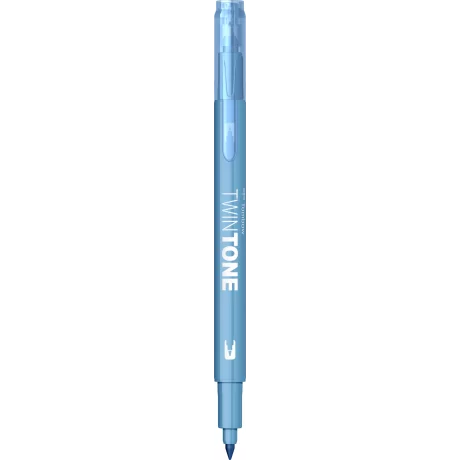 Marker 2 capete TwinTone, sax blue
