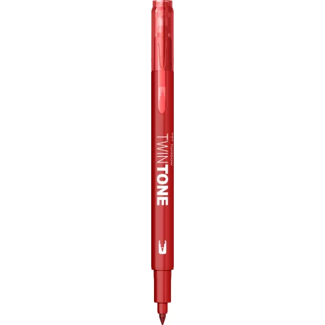 Marker 2 capete TwinTone, strawberry red