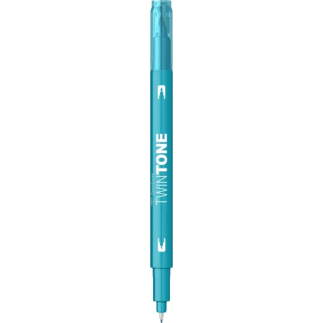 Marker 2 capete TwinTone, turquoise blue