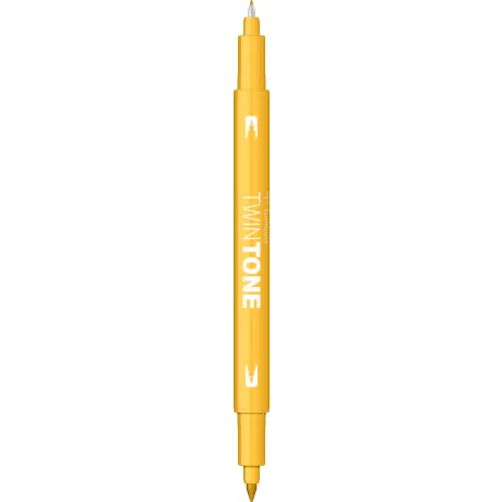 Marker 2 capete TwinTone, yellow