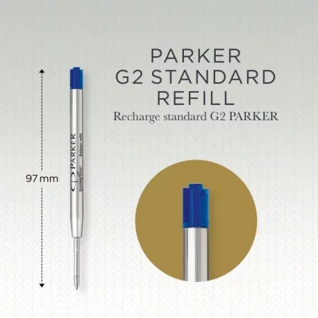 Mina Pix Blue Parker Ballpoint Mediu, set 10