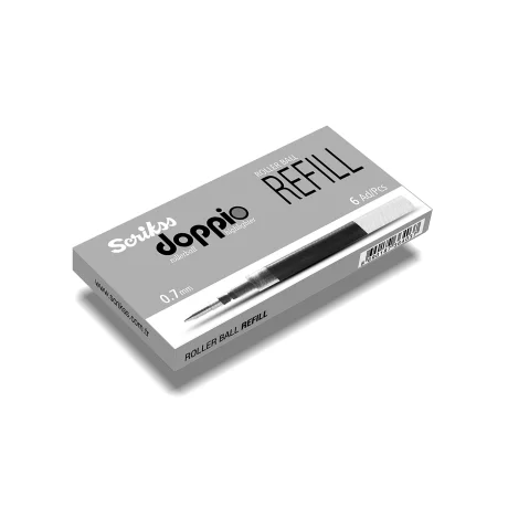 Mina roller Black - Mediu Doppio