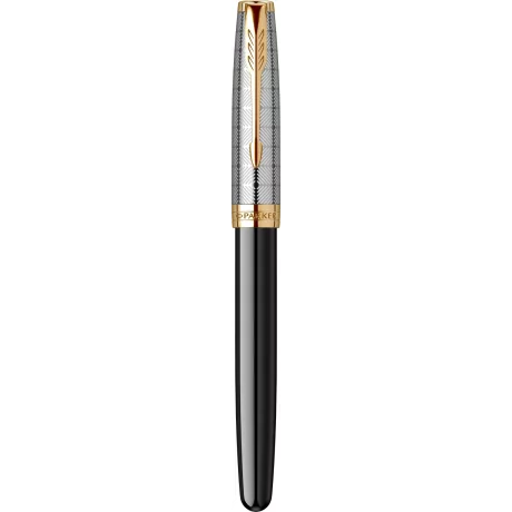 Stilou 18k Nib Parker Sonnet Royal Metal &amp; Black GT