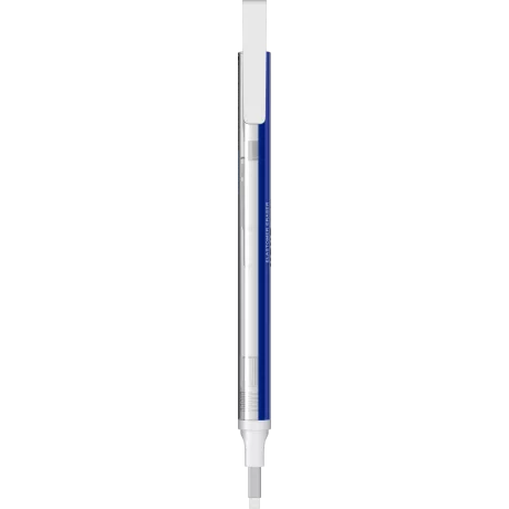 Radiera tip creion varf patrat White/Blue/Black