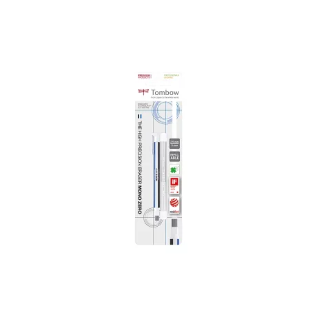 Radiera tip creion varf patrat White/Blue/Black