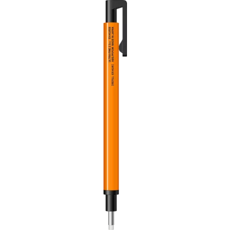 Radiera tip creion varf rotund Neon Orange