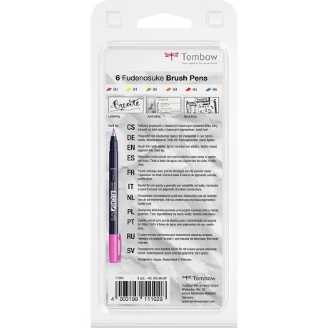 Set 6 Fudenosuke neon