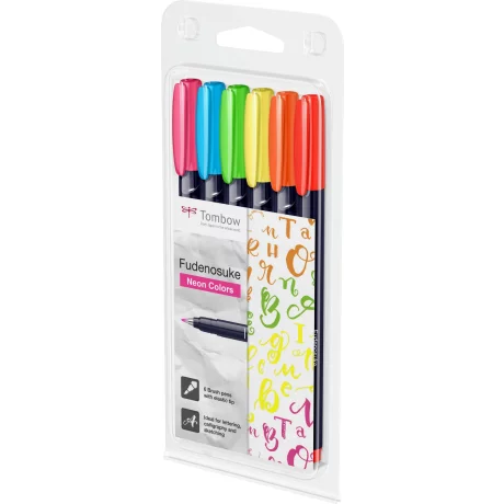 Set 6 Fudenosuke neon