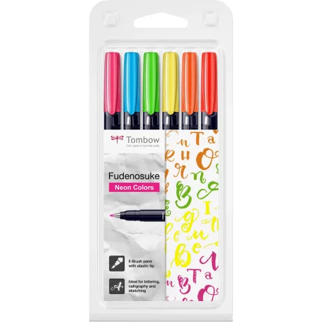Set 6 Fudenosuke neon