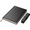 Set Agenda Piele B5 + Pouch Pen - Black