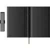 Set Agenda Piele B5 + Pouch Pen - Black