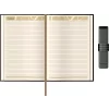 Set Agenda Piele B5 + Pouch Pen - Black