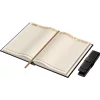 Set Agenda Piele B5 + Pouch Pen - Black