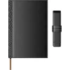 Set Agenda Piele B5 + Pouch Pen - Black