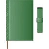 Set Agenda Piele B5 + Pouch Pen - Green