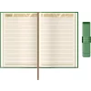 Set Agenda Piele B5 + Pouch Pen - Green