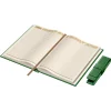 Set Agenda Piele B5 + Pouch Pen - Green
