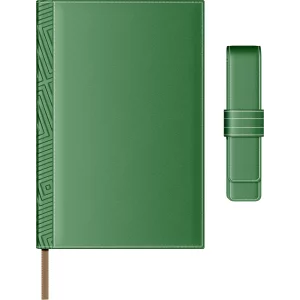 Set Agenda Piele B5 + Pouch Pen - Green