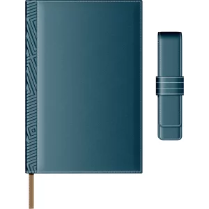 Set Agenda Piele B5 + Pouch Pen - Petrol