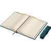 Set Agenda Piele B5 + Pouch Pen - Petrol