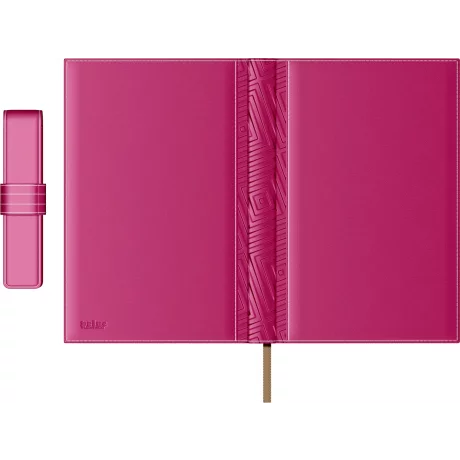 Set Agenda Piele B5 + Pouch Pen - Pink