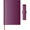 Set Agenda Piele B5 + Pouch Pen - Purple