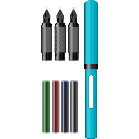 Set Caligrafie Mini Blue