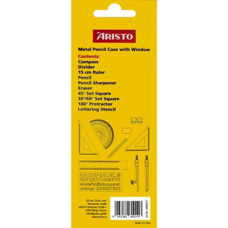 Set geometrie scolara 10 piese