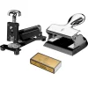 Shiny Chrome &amp; Black Set S4 Capsator M-10 &amp; Perforator M-200
