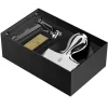 Shiny Chrome &amp; Black Set S4 Capsator M-10 &amp; Perforator M-200