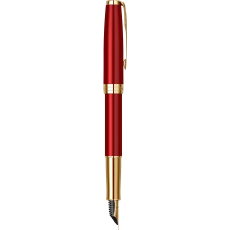 Stilou 18k Nib Parker Sonnet Royal Red GT