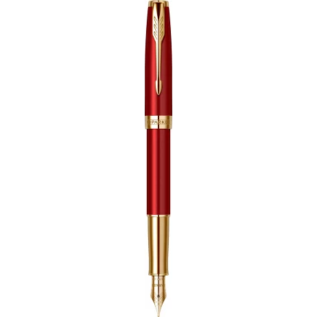 Stilou 18k Nib Parker Sonnet Royal Red GT