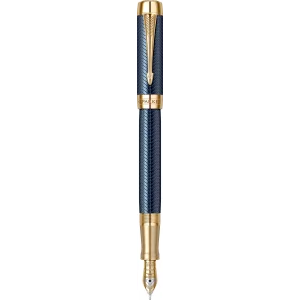 Stilou Centennial Nib Parker Duofold Royal Prestige Blue Chevron GT