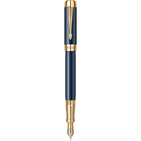 Stilou Centennial Nib Parker Duofold Royal Prestige Blue Chevron GT