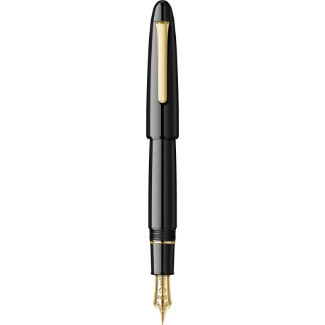 Stilou Sailor King size Ringless Urushi Black GT 21K M