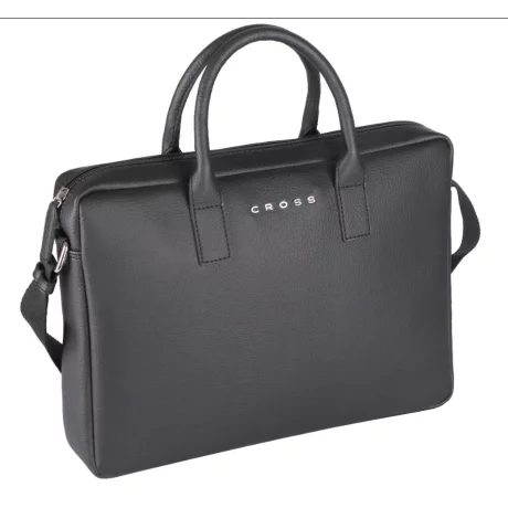 Servieta Documente + Laptop Piele Cross Leather Townsend Black