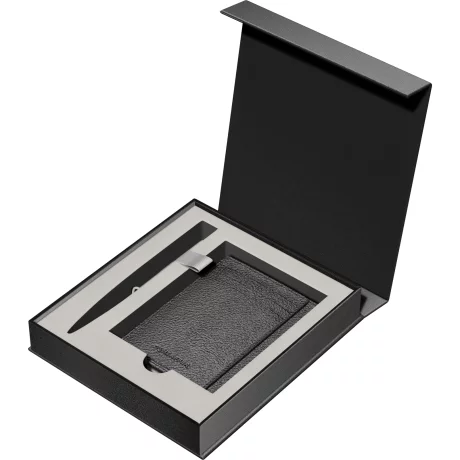 Cutie Cadou  Mono cu credit card holder piele