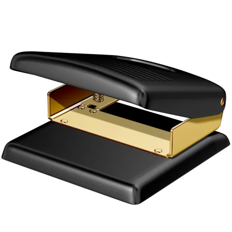 Gold &amp; Black Perforator M-220