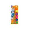 Acuarele tempera Carioca Neon 6 culori x 25 ml + pensulă pe blister
