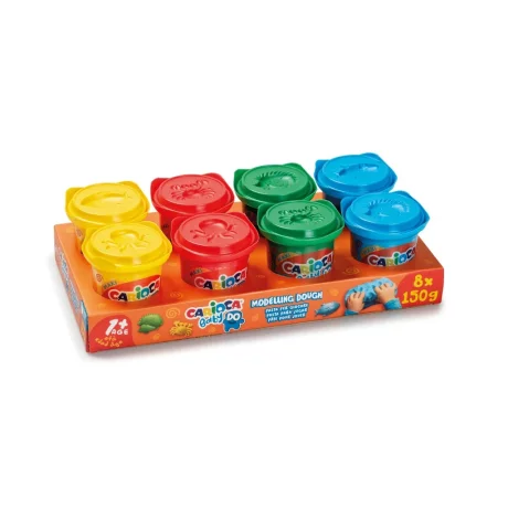 Plastilină Baby Dough Carioca 8 x 150 g/cutie