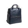 Rucsac din piele laptop 14&quot; Exactive Lady Exacompta 17237E, bleumarin