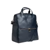 Rucsac din piele laptop 14&quot; Exactive Lady Exacompta 17237E, bleumarin