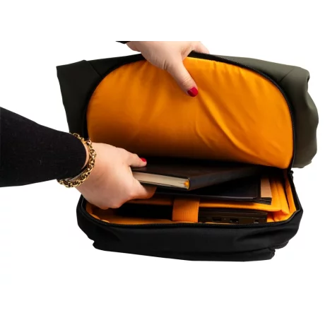 Rucsac laptop 15,6&quot; Exactive Young Exacompta 17535E, kaki