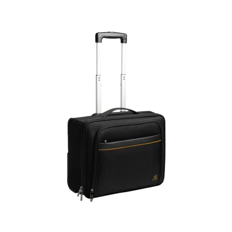 Troler compact cu 2 roți laptop 15,6&quot; Exactive Exatrolley Exacompta 18334E, negru