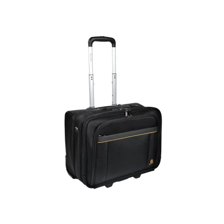 Troler de mână cu 2 roți laptop 15,6&quot; Exactive Exacompta 18534E, negru