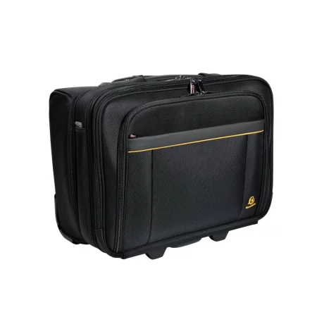 Troler de mână cu 2 roți laptop 15,6&quot; Exactive Exacompta 18534E, negru