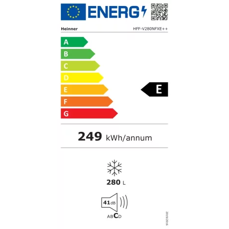 CONGELATOR HEINNER HFF-V280NFXE++